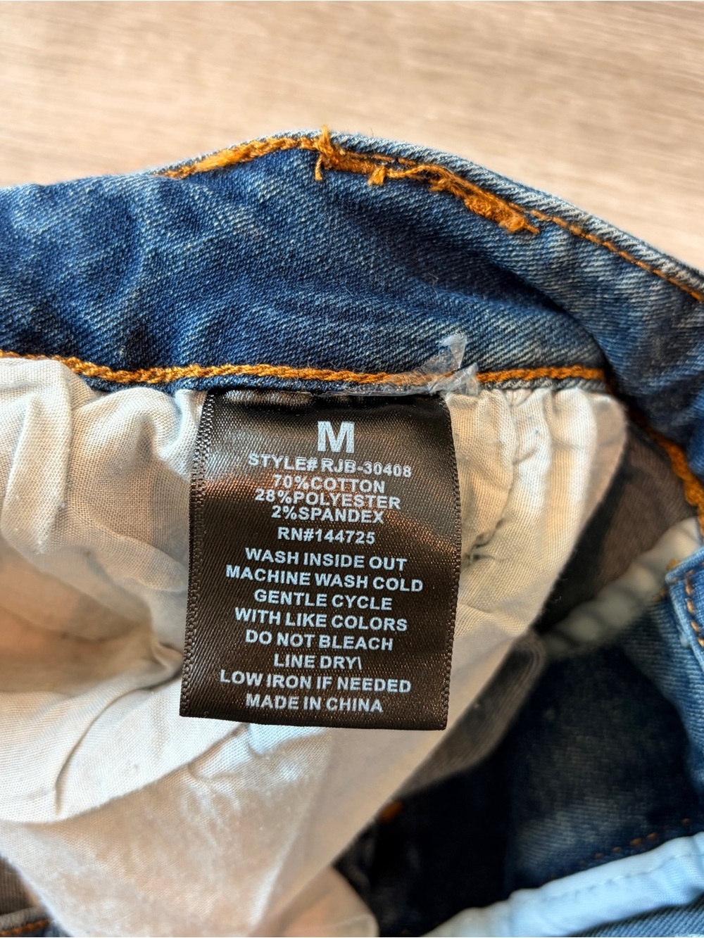 American Bazi wide leg cargo denim jeans - Picture 5 of 5